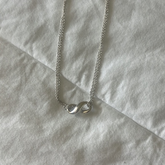 Tiffany & Co double strand Infinity necklace! - Picture 2 of 10